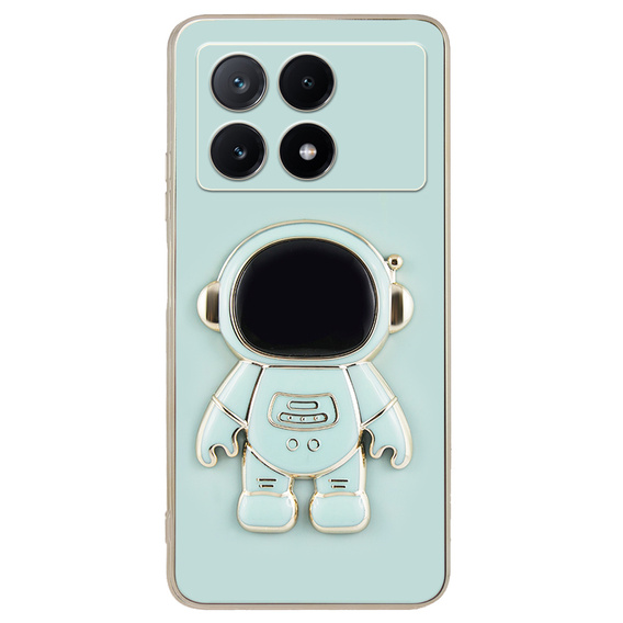 Θήκη για Xiaomi Poco F6 Pro, Astronaut, πράσινη