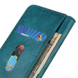Θήκη για Google Pixel 8 Pro, Wallet Litchi Leather, πράσινη