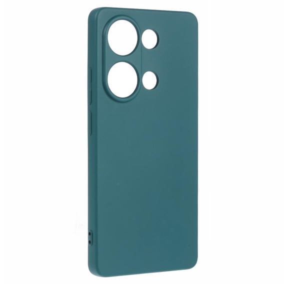 Θήκη για Xiaomi Redmi Note 13 Pro 4G / Xiaomi Redmi Note 14S / Xiaomi Poco M6 Pro 4G, Silicone Lite, σκούρα πράσινη