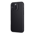 Θήκη για iPhone 16 Pro Max, θωρακισμένη Nillkin, Carbon Fiber, για Magsafe, μαύρη