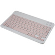 Θήκη + πληκτρολόγιο Samsung Galaxy Tab S7 T870/T875 / S8, Pen Slot, ροζ rose gold