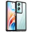 Θήκη για Oppo A79 5G, Fusion Hybrid, διαφανής / μαύρη