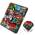 Θήκη για iPad Pro 13" 2024 (7 gen.), Smartcase, graffiti