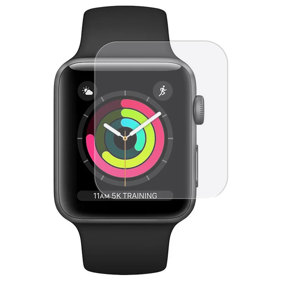 3x Φύλλο υδρογέλης ERBORD για Apple Watch 1/2/3 38mm