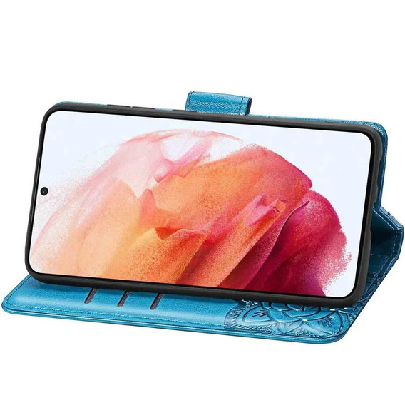 Θήκη με πτερύγιο για Motorola Edge 50 Neo / Motorola ThinkPhone 25, Butterfly, μπλε