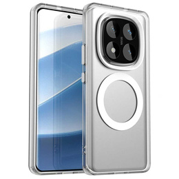 Θήκη για Xiaomi Redmi Note 14 Pro 5G / Poco X7 5G, Fusion Hybrid, για MagSafe, διαφανής