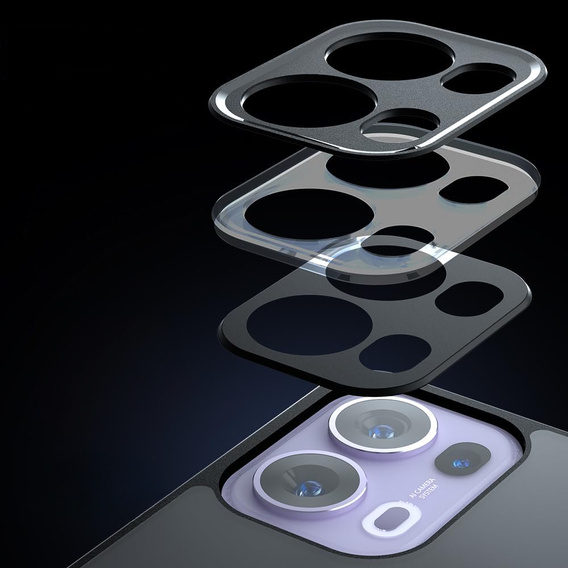 Θήκη για Oppo Reno 13 Pro, για MagSafe, ERBORD Μatt Case, μαύρη