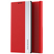 Θήκη με πτερύγιο για Xiaomi Redmi 10C, Side Magnetic, κόκκινη