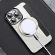 Θήκη με πτερύγιο για iPhone 13 Pro, RFID Wallet MagSafe CamShield, μαύρη