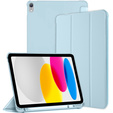 Θήκη για iPad 10.9 2022 10 Gen, Smart Pencil, με υποδοχή γραφίδας, μπλε