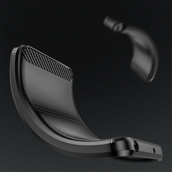 Θήκη για Realme C55, Carbon, μαύρη