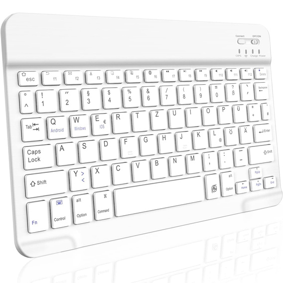Το ασύρματο πληκτρολόγιο Mini Bluetooth για tablet, μαύρη