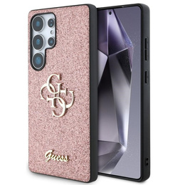 GUESS Θήκη για Samsung Galaxy S25 Ultra, 4G Big Metal Logo, ροζ