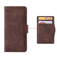 Θήκη με πτερύγιο για Oppo Reno7 Lite 5G, Card Slot, καφέ