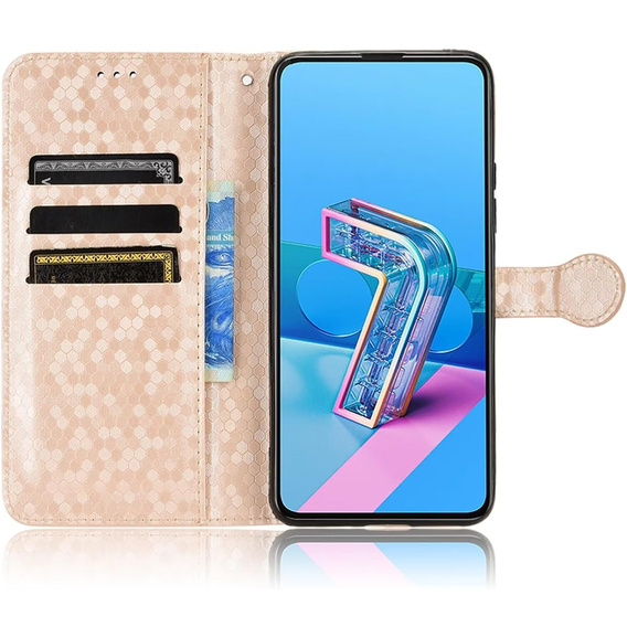 θήκη πτερύγιο για Xiaomi Redmi A5, Wallet Rhombus, ροζ