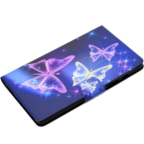Θήκη για Samsung Galaxy Tab A7 10.4 2020 T500 T505, butterflies, μωβ