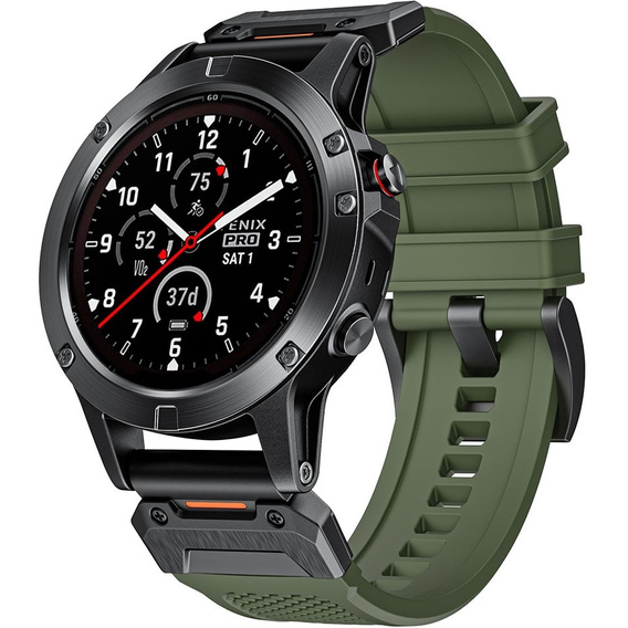 Λουράκι σιλικόνης QuickFit για Garmin Fenix 22mm