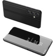 Θήκη για Samsung Galaxy M34, Clear View, μαύρη