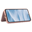θήκη για Samsung Galaxy A55 5G, Leather Flower Card Slot, ροζ