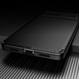 Θήκη για Google Pixel 7, Carbon Gel, μαύρη