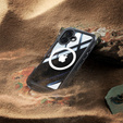 Θήκη για iPhone 16, Shockproof, με γυαλί, για MagSafe, μαύρη