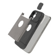 Θήκη για iPhone 15 Pro Max, ERBORD MagProtect Slide Camera, γκρι τιτανίου
