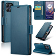 ERBORD Γυαλιστερό πορτοφόλι Litchi με πτερύγιο για Motorola Edge 60 Pro
