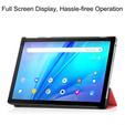 Θήκη για TCL Tab 10s 9081X / TCL Tab 10s 9080G 2021, Smartcase, κόκκινη