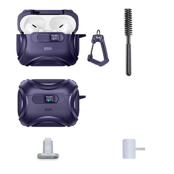 Θήκη ακουστικών με MagSafe ESR Cyber FlickLock για Apple AirPods Pro 3