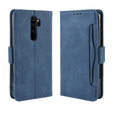 Θήκη με πτερύγιο για Xiaomi Redmi Note 8 Pro, Card Slot, σκούρο μπλε
