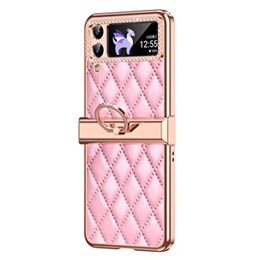 Θήκη για Samsung Galaxy Z Flip 4 5G, Rhombus Grid