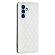 Θήκη με πτερύγιο για Samsung Galaxy A54 5G, Wallet, BINFEN COLOR, λευκή