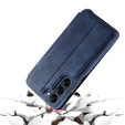Θήκη με πτερύγιο για Samsung Galaxy S23 Plus, ERBORD Retro, μπλε