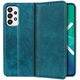 θήκη με πτερύγιο για Samsung Galaxy A33 5G, Split Leather, μπλε