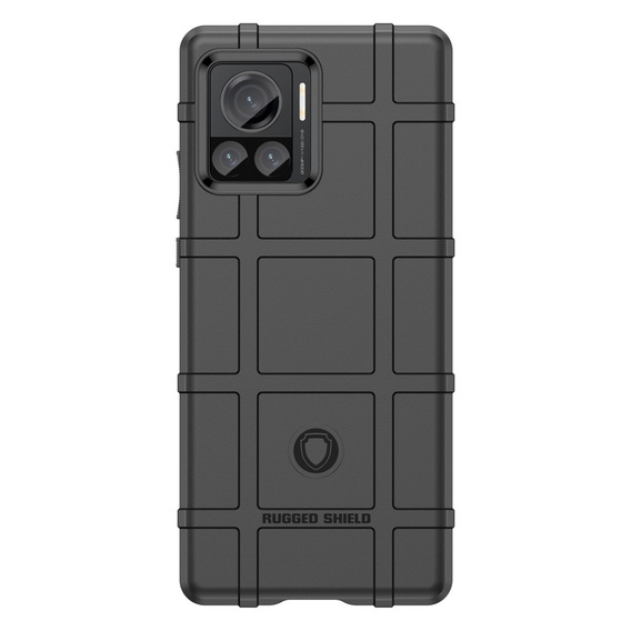 Θήκη για Motorola Edge 30 Ultra 5G, Rugged Shield, μαύρη