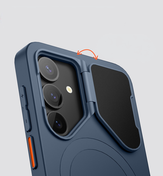 Θήκη για Samsung Galaxy S25, Suritch Shockproof, για MagSafe, μπλε