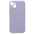 Θήκη για iPhone 15, Silicone Lite, μωβ