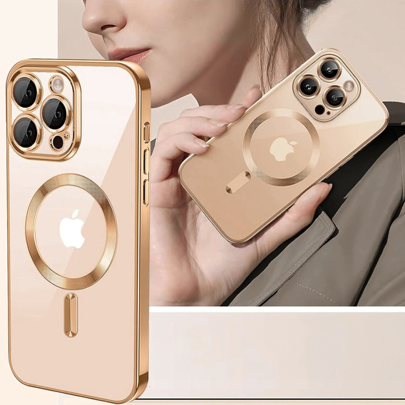 Θήκη για iPhone 16 Pro Max, Electro MagSafe, desert titanium + Γυαλί για την οθόνη