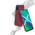 Λεπτή θήκη για Samsung Galaxy A02s, Slim, μπορντό