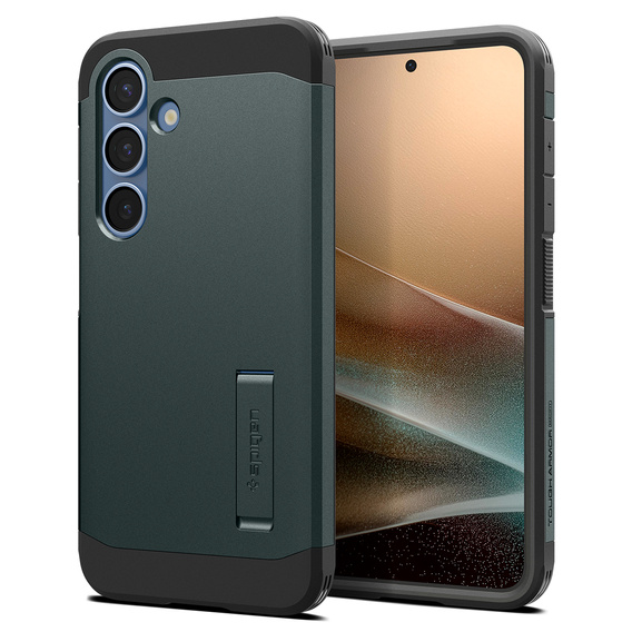 Θήκη Spigen Tough Armor Mag Abyss Green για Samsung Galaxy S25
