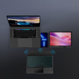 Θήκη + πληκτρολόγιο Lenovo Tab Plus, μαύρη