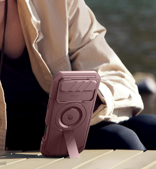 Θωρακισμένη θήκη Dexnor με βάση στήριξης και κλείστρο κάμερας, για MagSafe για iPhone 17 Air