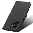 Θήκη με πτερύγιο για Xiaomi Redmi Note 12 4G, Wallet Smart Magnet, μαύρη