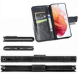 Θήκη με πτερύγιο για Realme 12 Pro 5G / 12 Pro+ 5G, Butterfly, μαύρη