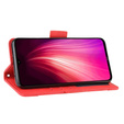 Θήκη με πτερύγιο για Xiaomi Redmi Note 8T, Card Slot, κόκκινη