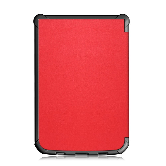 Θήκη για PocketBook Touch Lux 4 5 606 616 627 628 632 633, Smartcase, κόκκινη
