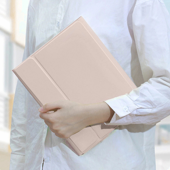 Θήκη πληκτρολογίου Bluetooth για Lenovo Tab K11 Plus - ροζ