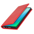 Δερμάτινη θήκη για Samsung Galaxy S23 Plus, ERBORD Grain Leather, κόκκινη