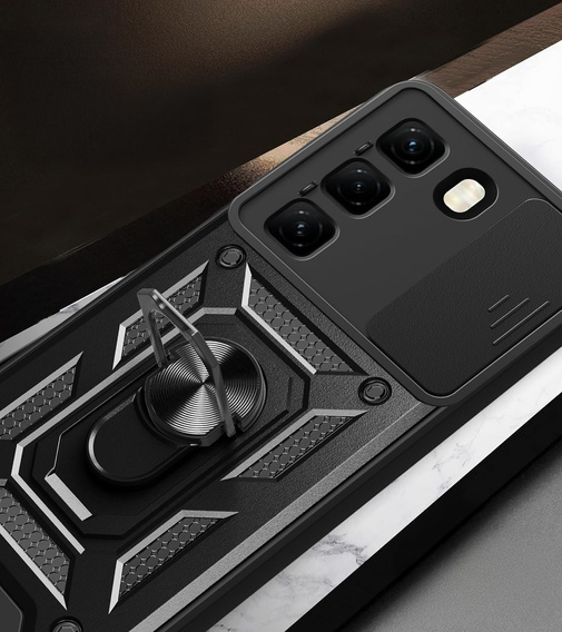 Θήκη για Infinix Hot 50 Pro+ 4G, CamShield Slide, μαύρη