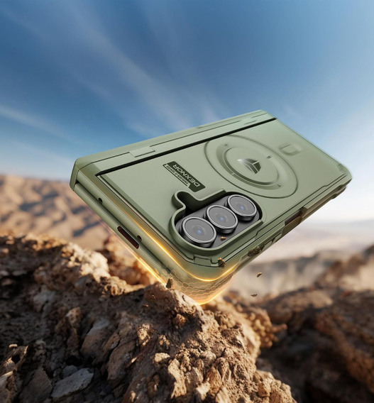 Dexnor Μαγνητική θωρακισμένη θήκη με διπλή βάση για Samsung Galaxy Z Fold7